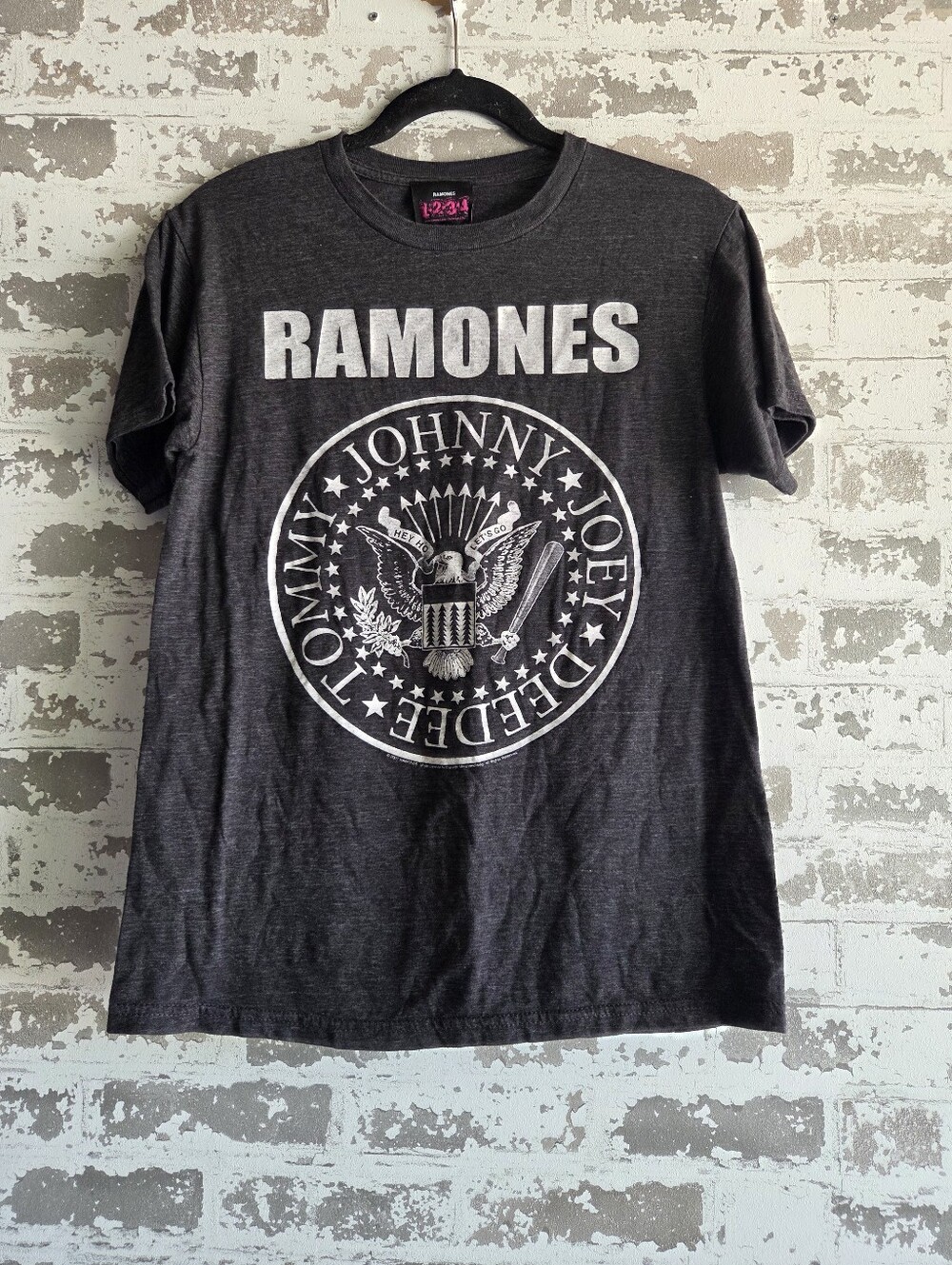 Ramones Vintage 2007 Punk Rock Band Graphic Tee S